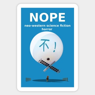 NOPE (2022) movie poster PARODY Sticker